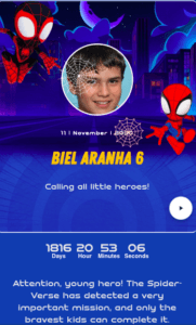 spider man invitation