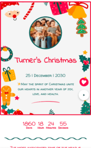 christmas invitation card